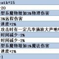 装备等级效果